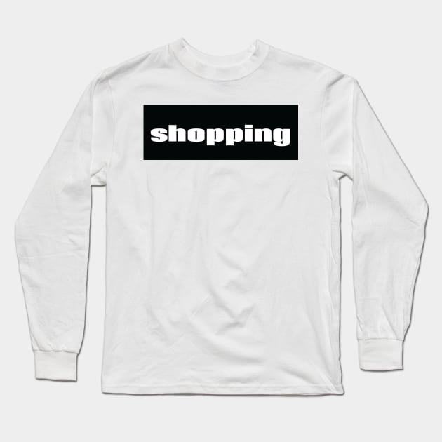 Shopping Long Sleeve T-Shirt by ProjectX23Red